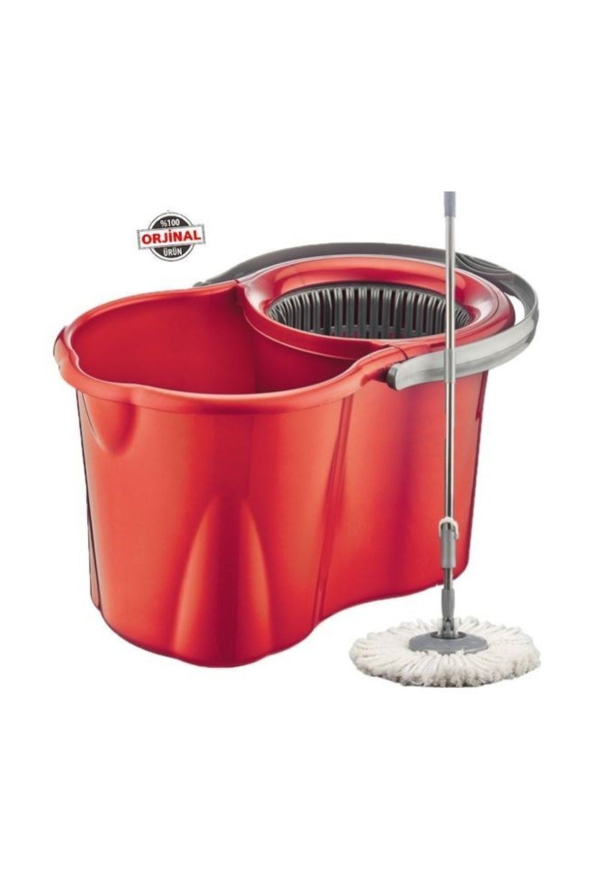 HIRDAVATÇIM06 Spin Mop Classic (klasik) Temizlik Seti 360 Derece Döner Başlık