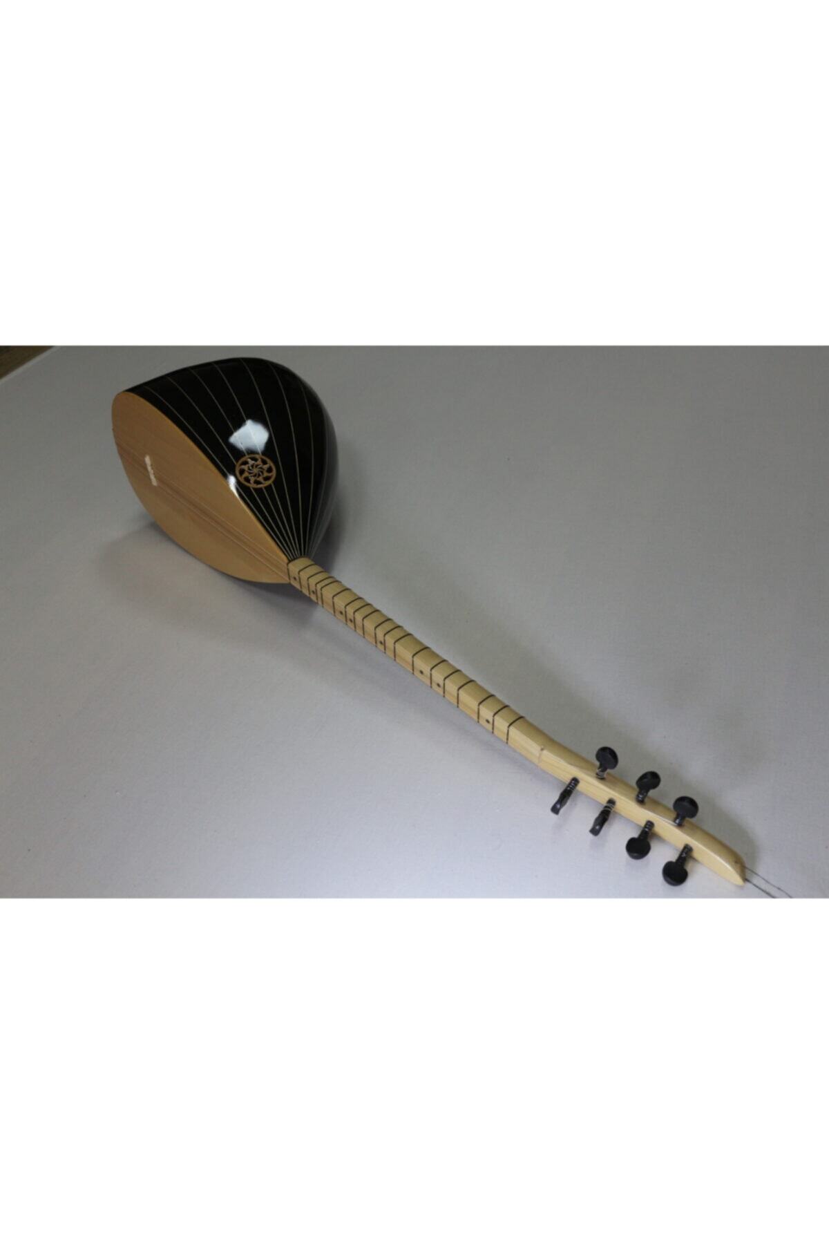 Çağan Saz Kısa Sap Vengi Filetolu Bağlama Profesyonel Saz Tam Set