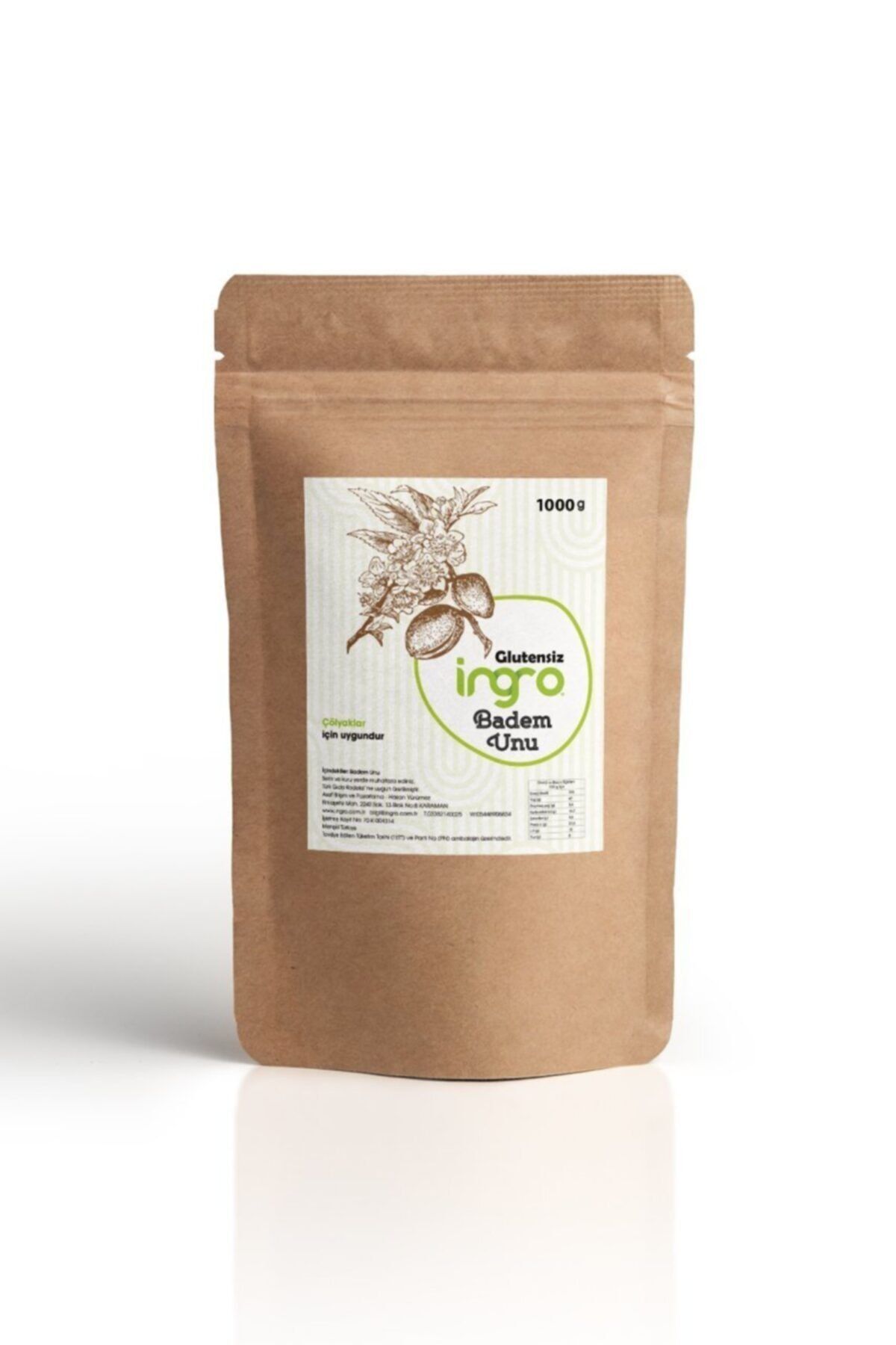İngro Glutensiz Badem Unu 1000 G