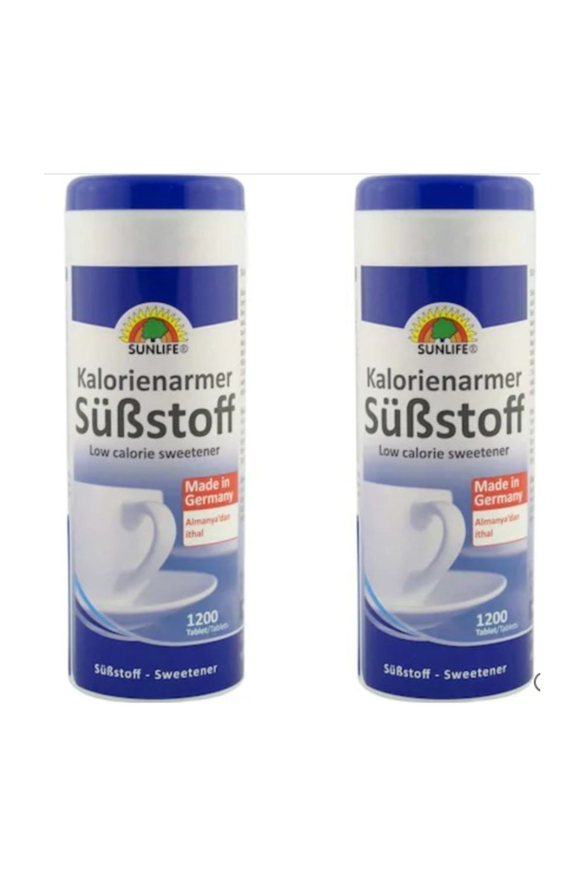 Sunlife Sweetener Tatlandırıcı 1200 Tablet 2 Kutu