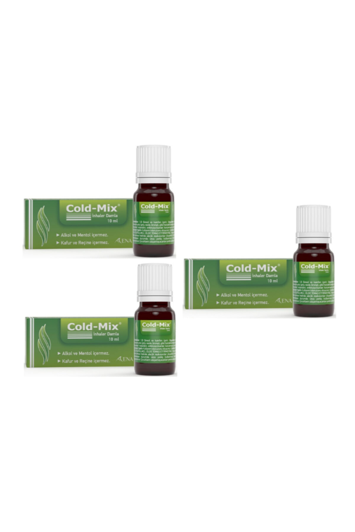 ColdMix Inhaler Damla 10 Ml X3 Adet