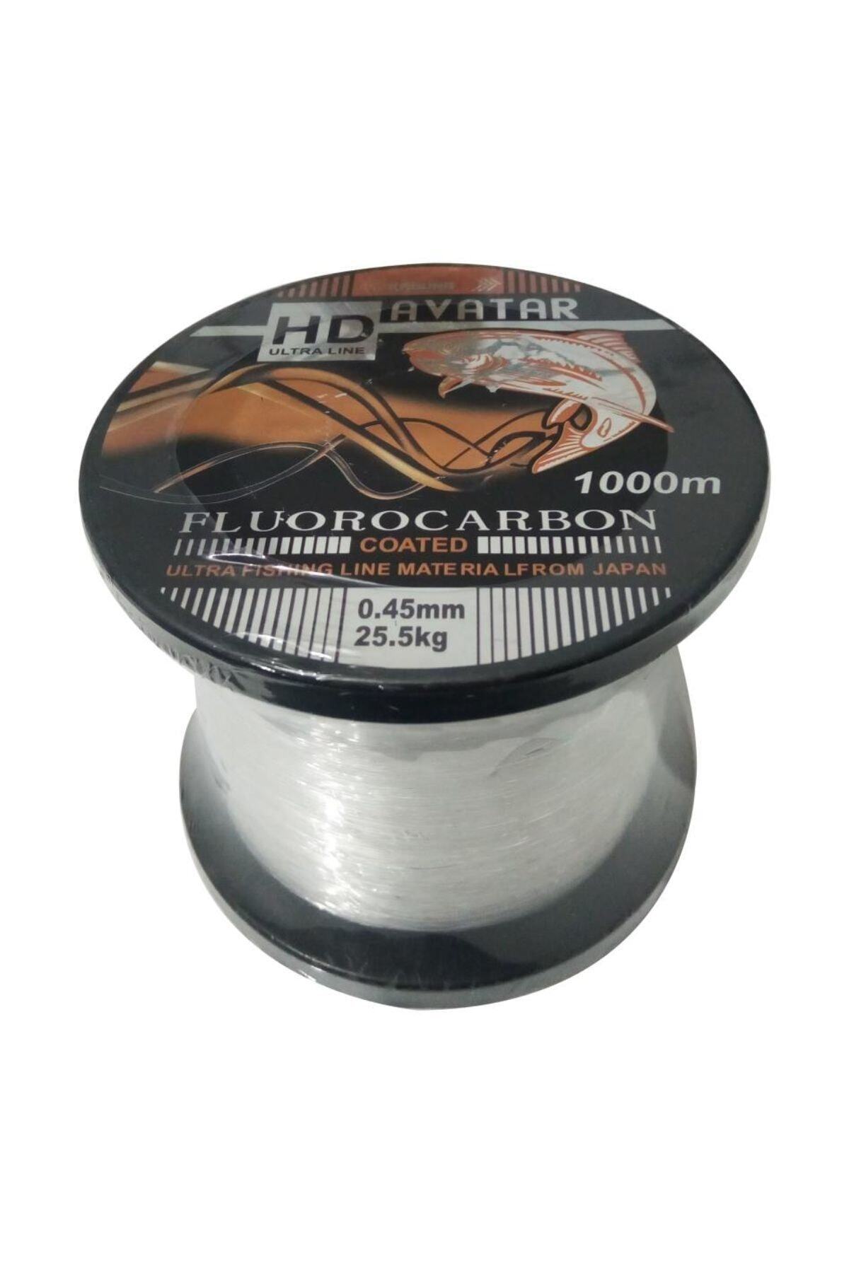 KABURA JP KABURA HD AVATAR 0,24 mm.Florokarbon  1000 MT MİSİNA