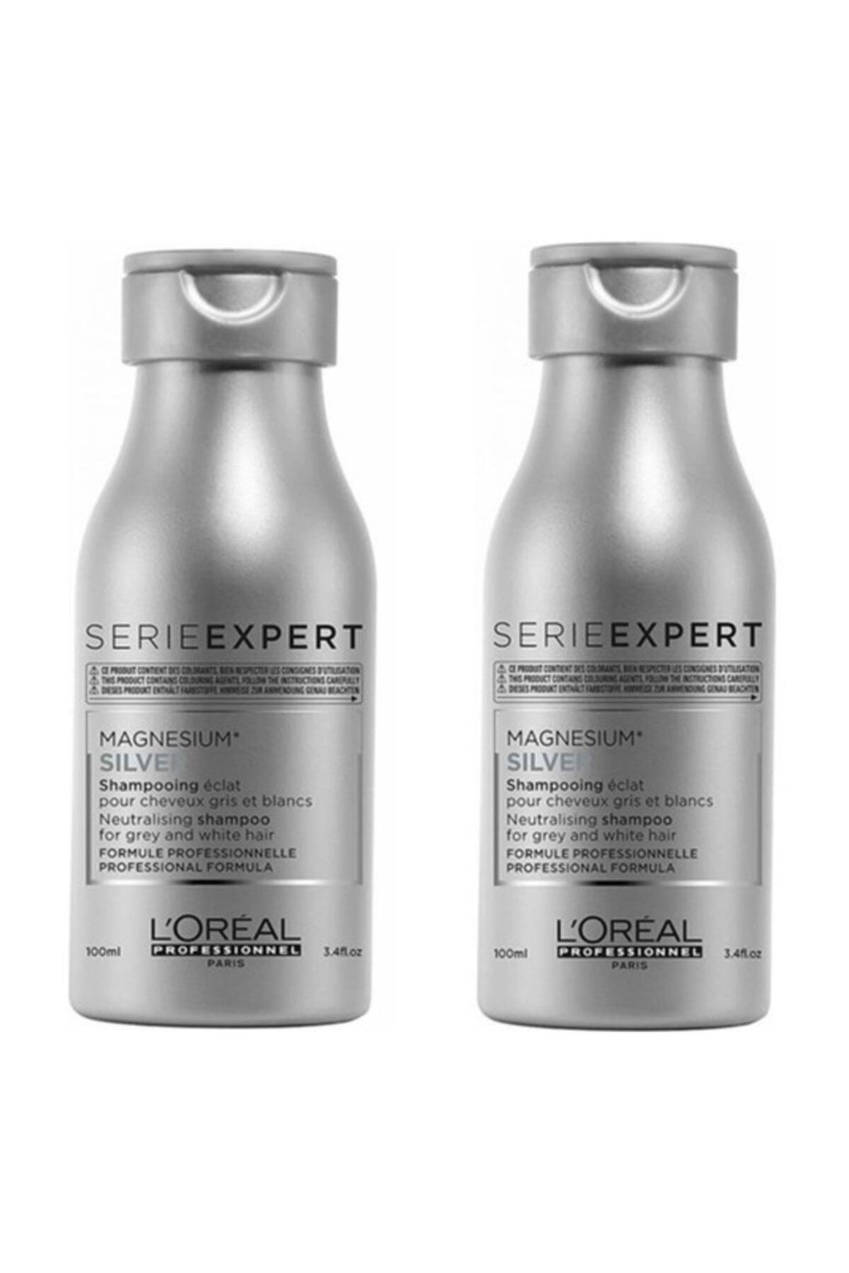 L'oreal Professionnel Silver Şampuan 100 ml 2 Adet