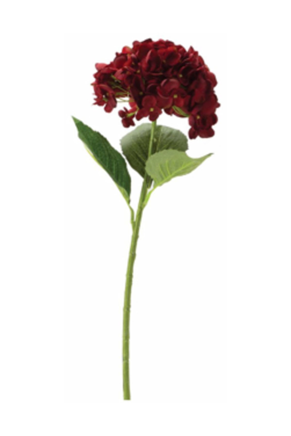 Tmall Home Design Bordo Ortanca Yapay Çiçek 52 cm.