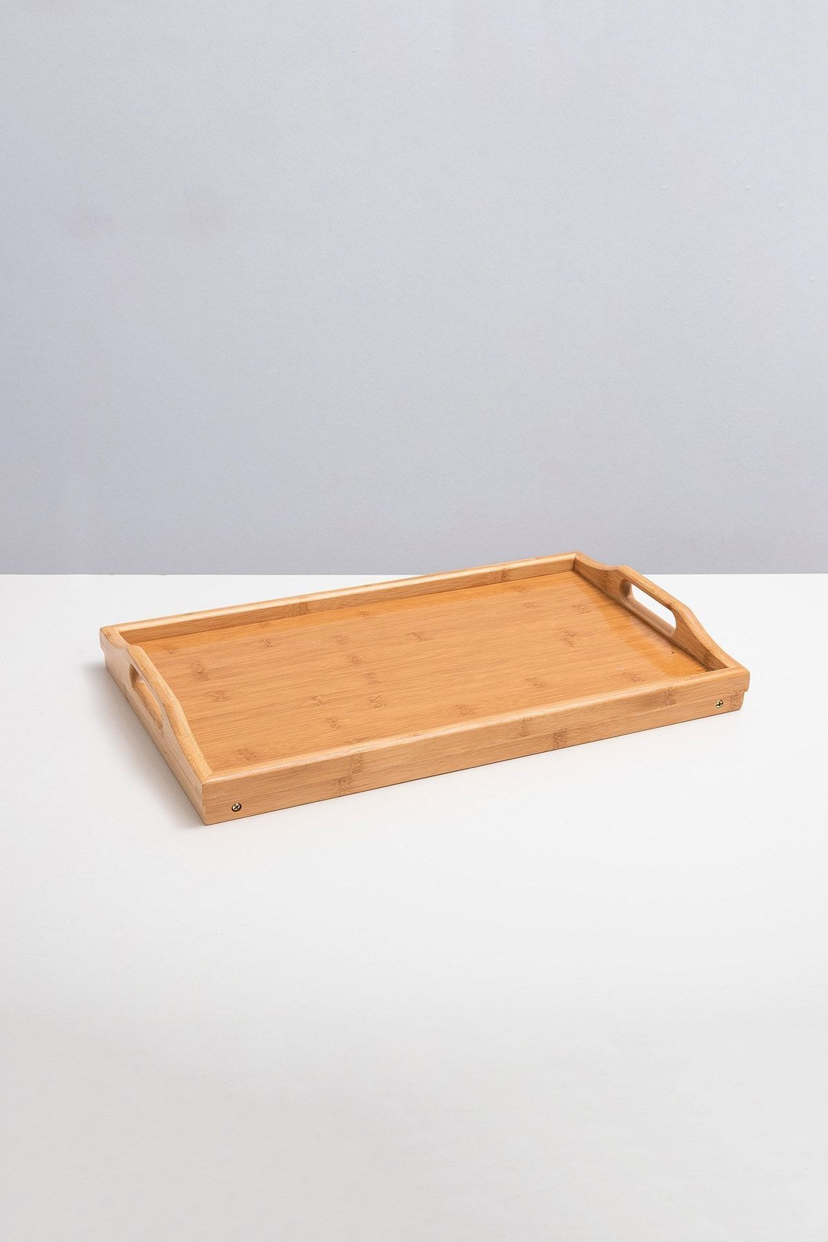 Chakra Bambu Katlanır Dizüstü Sehpa Natural - 50X30X24