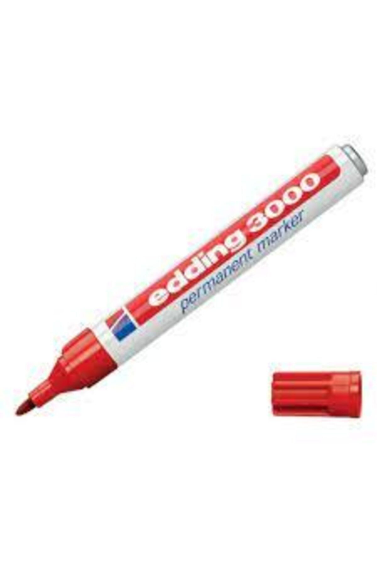 Edding E-3000 Permanent Markör Kırmızı