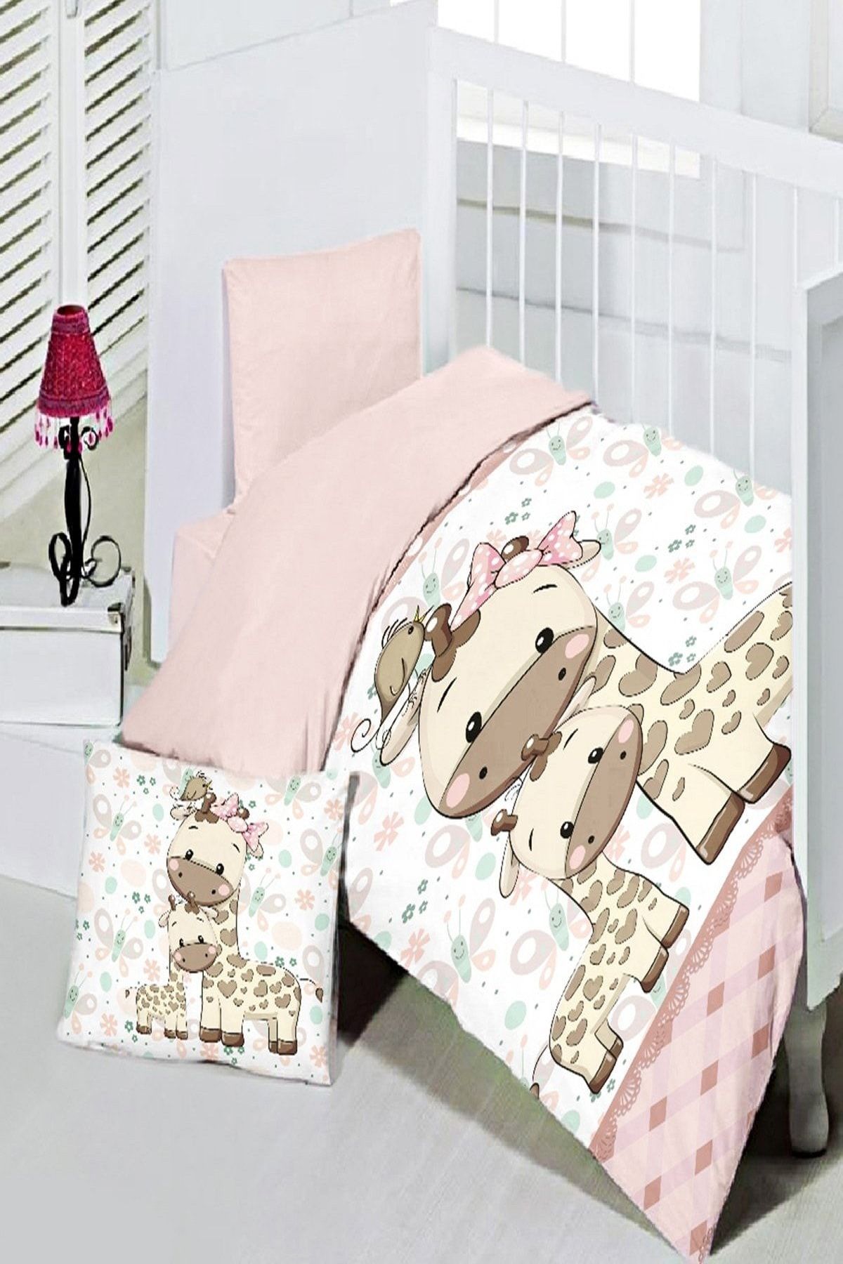 MAXSTYLE Ranforce Bebek Nevresim Takımı Sweet Graffe