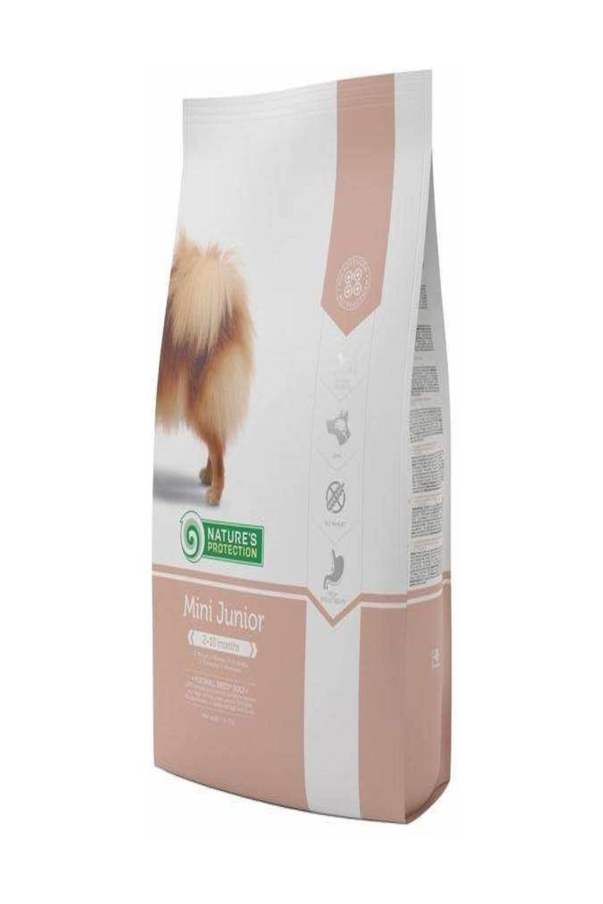 DIGERUI Natures Protection Mini Junior Tavuk Etli Küçük Irk Yavru Köpek Maması 2 kg