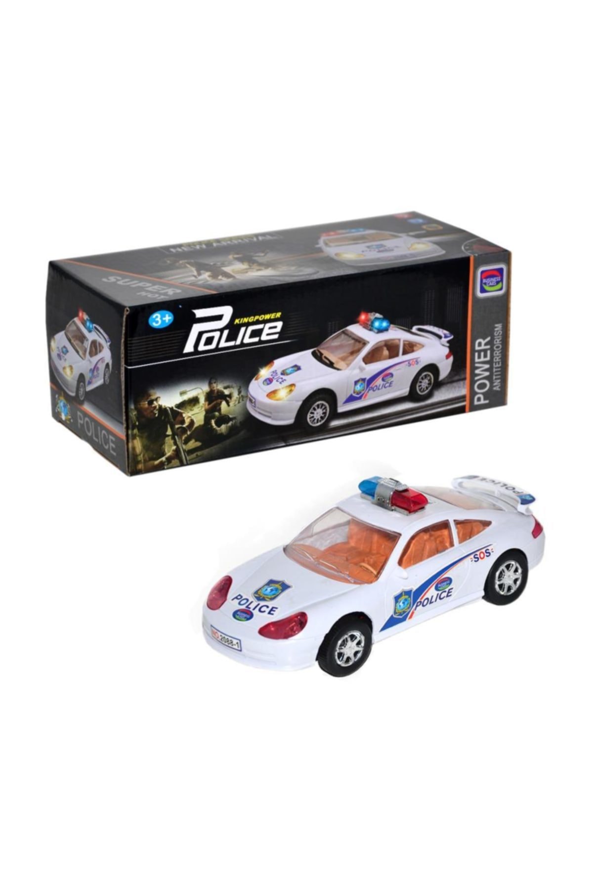 CAN OYUNCAK 2088 1 Kut Pilli Polis Arabası