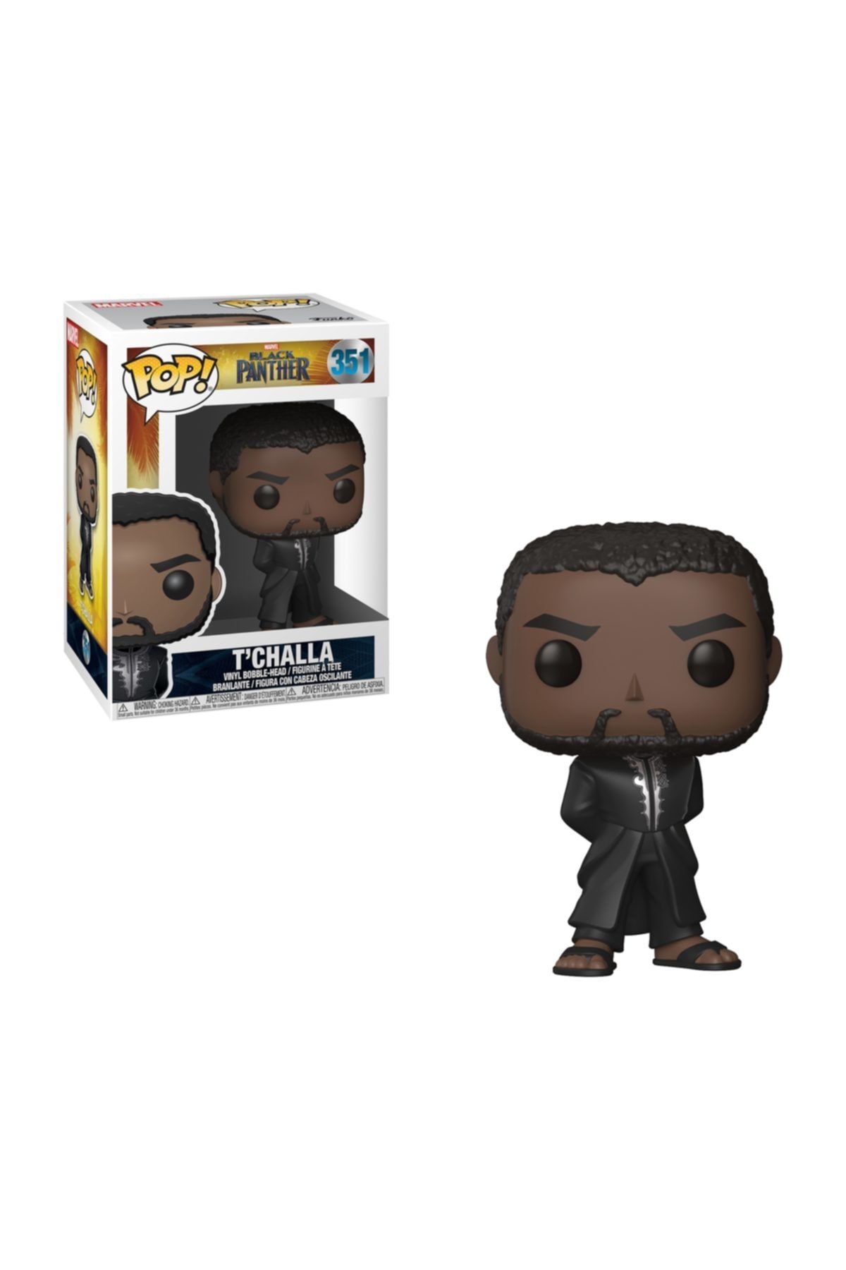 Funko Fgr-pop Marvel Black Panther, T'challa