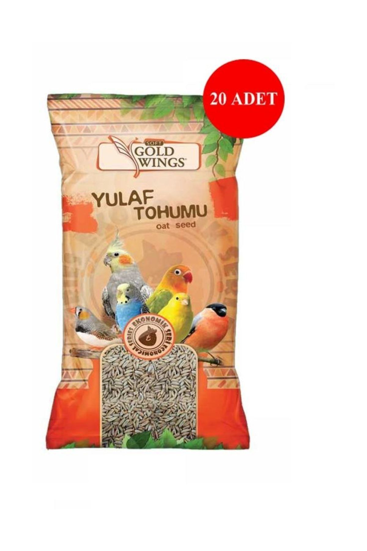 Gold Wings Kuş Tamamlayıcı Ek Besin Yulaf 300 gr x 20 Adet