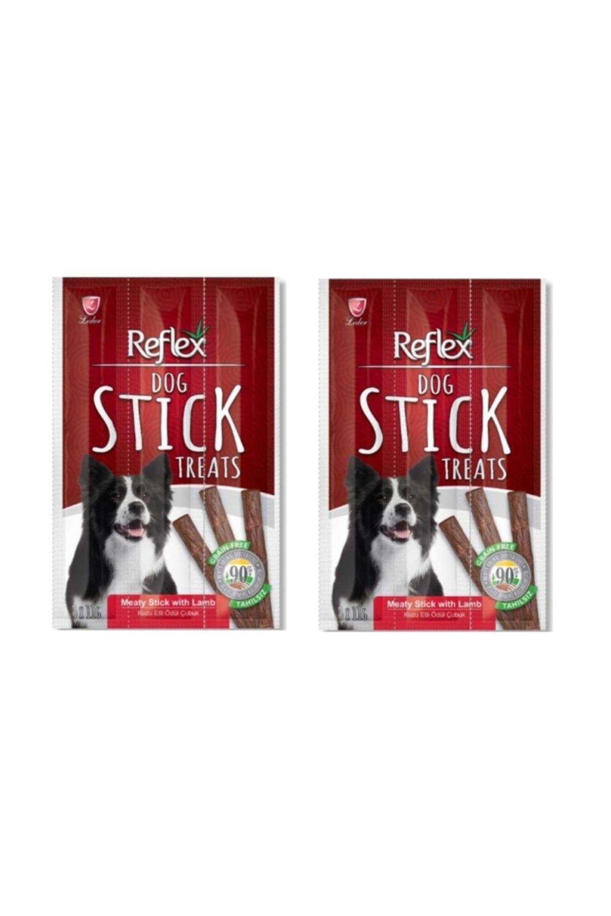 Reflex Kuzu Etli Köpek Ödül Çubuğu 11 Gr 3 Adet * Eko Paket 2 Li