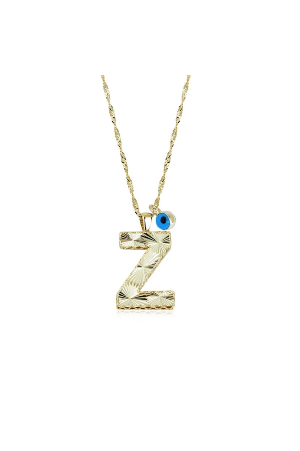 Ema Jewellery Kadın  Altın Z Harf Kolye