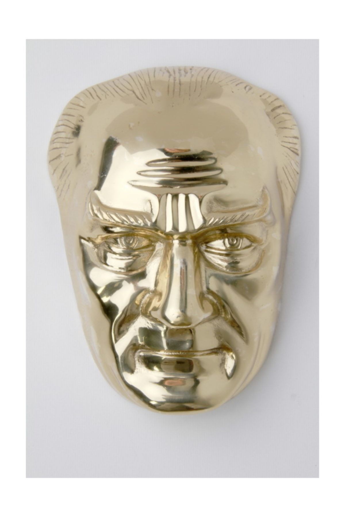 bayrakal Atatürk Maskı Pirinç 40cm.