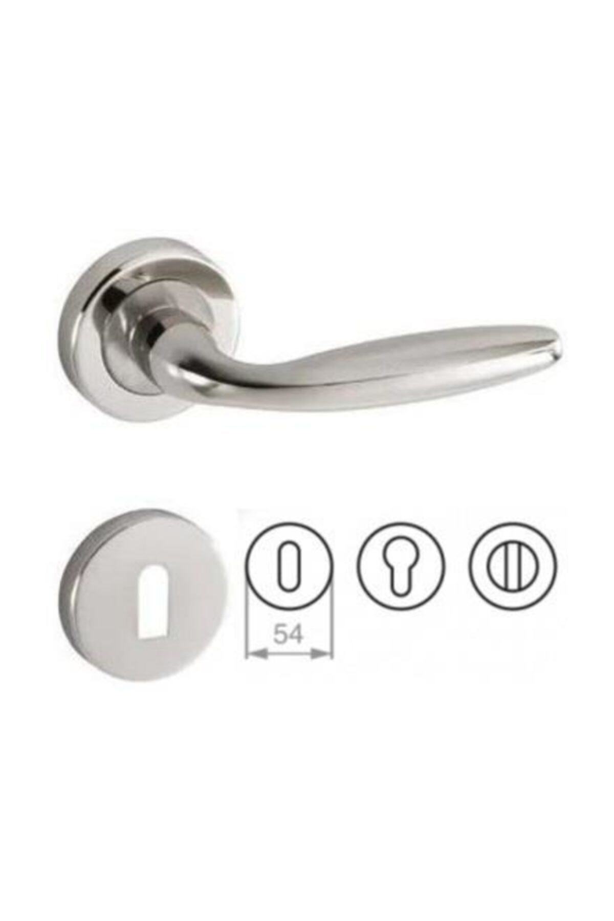 Sofuoğlu Mimoza Oda ( Iç Kapısı Kol ) Kapı Kolu Yuvarlak Rozetli