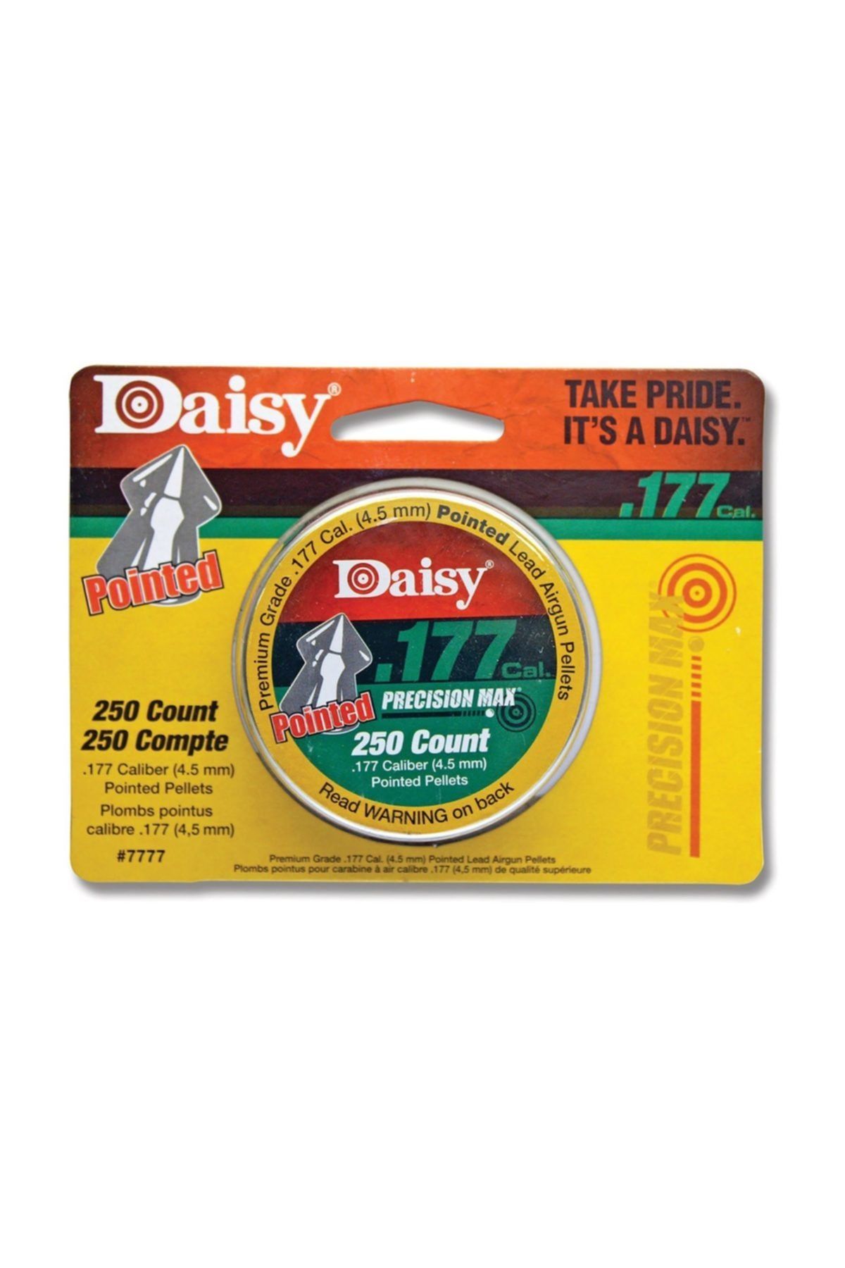 Daisy .177 Cal. 4.5 Mm Sivri Uçlu Havalı Saçma ( Pellet) 250 Adet
