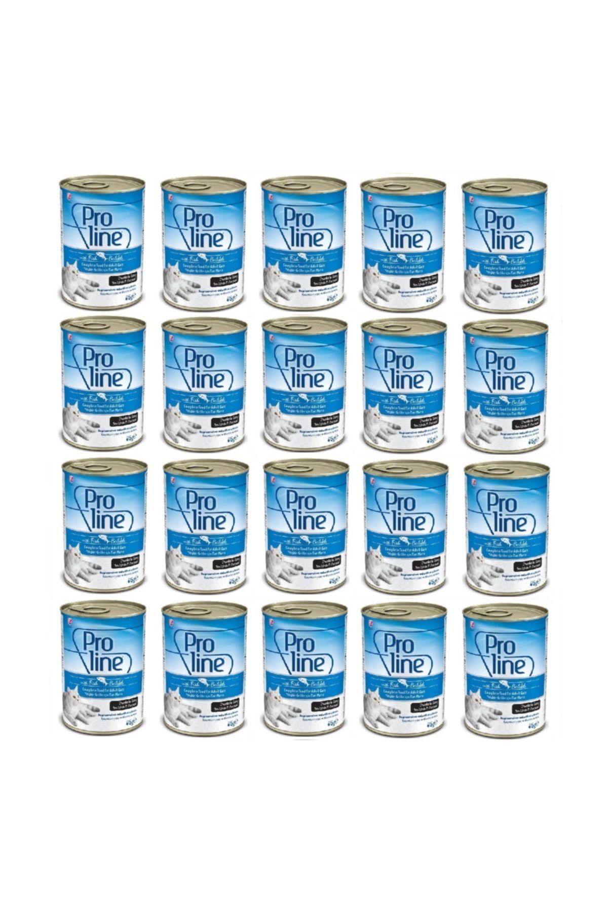 Pro Line Balıklı Yetişkin Kedi Konservesi 415 gr x 20 Adet