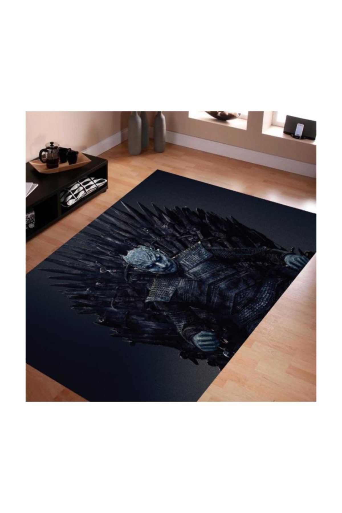 Herms Veronya Game Of Thronesnight King, Kaymaz Taban Genç Odası Halısı