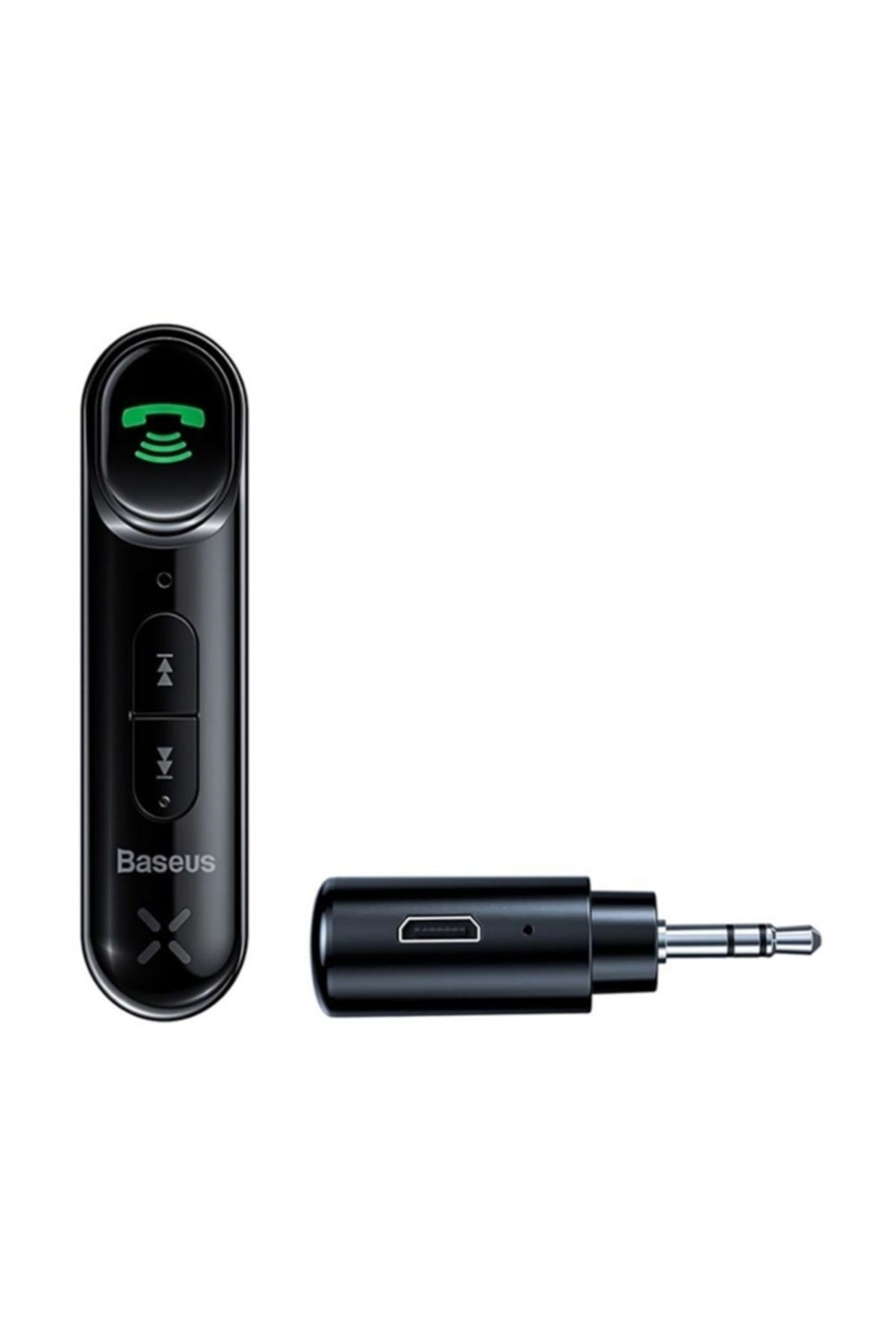 Baseus Bluetooth 5.0 3.5mm Jack Aux Araç Ses Aktarım Kiti  Siyah