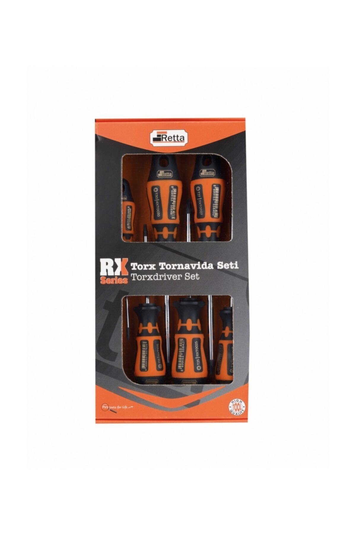 Retta Rx Serisi Torx Tornavida Seti 6 Parça