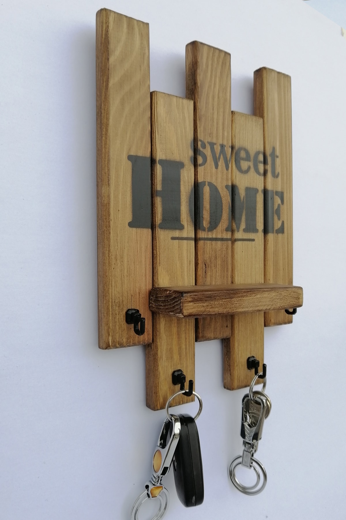 Woodymoda Home Ahşap Anahtar Askılık