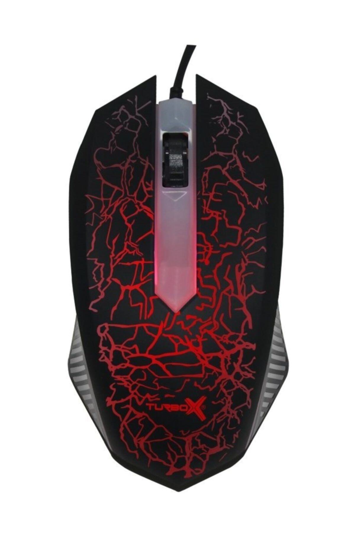 TURBOX Tr-m3 2400 Dpı Usb Kablo Gaming Oyucu Işıklı Mouse