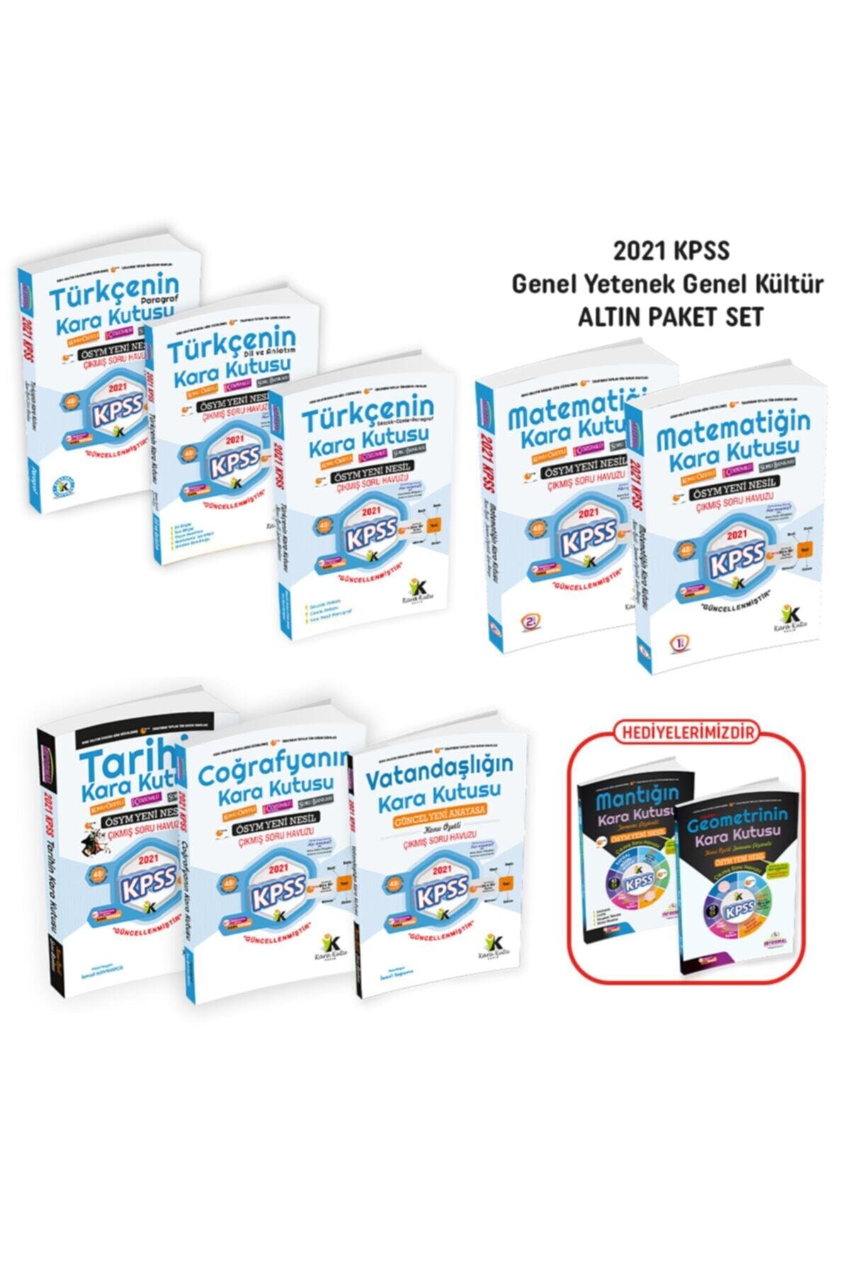 İnformal Yayınları 2021 Kpssnin Kara Kutu Genel Yetenek Genel Kültür Altın Paket Set