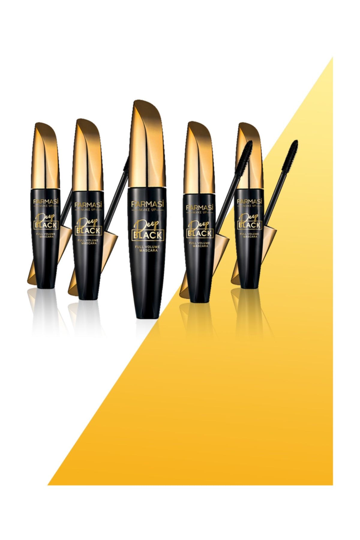 Farmasi Deep Black Dolgunlaştırıcı Maskara-8ml 5 Adet