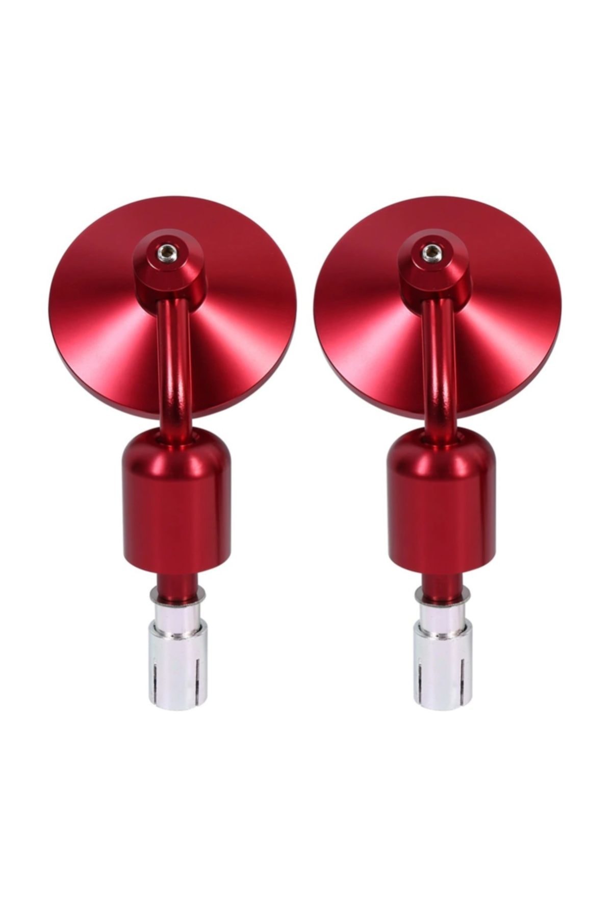 Tex Gidon Direksiyon Ayna No:3, Cafe Racer Bobber, Motosiklet Ayna (kırmızı)