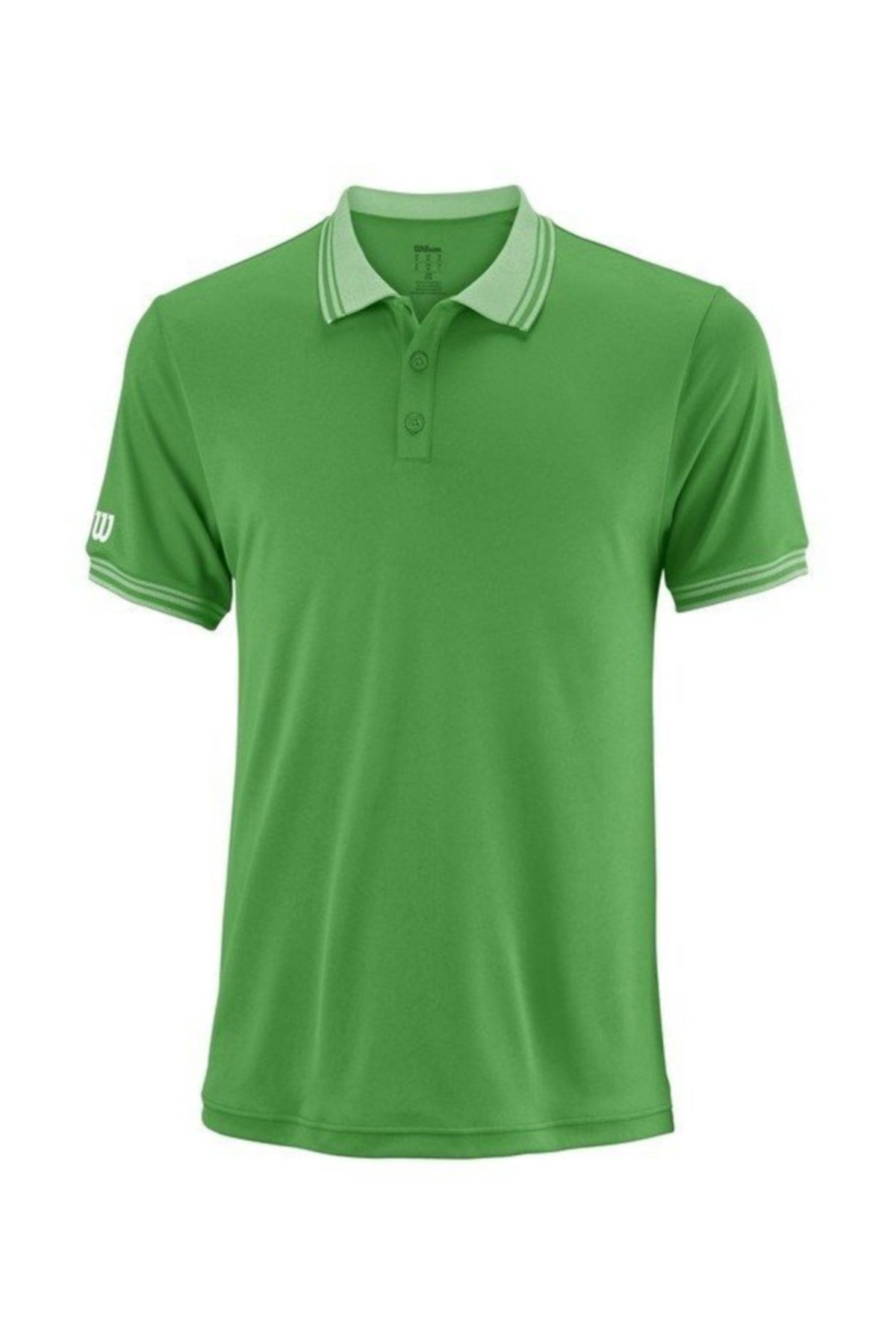 Wilson Polo Team Yeşil Erkek Tenis T-shirt Wra765403