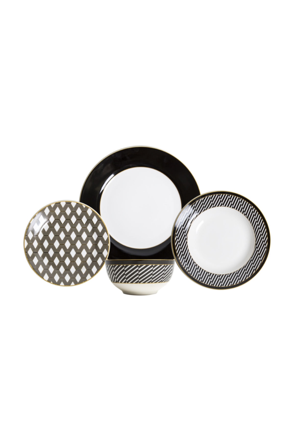 Lucky Art Julıa 24 Parça Yemek Takımı