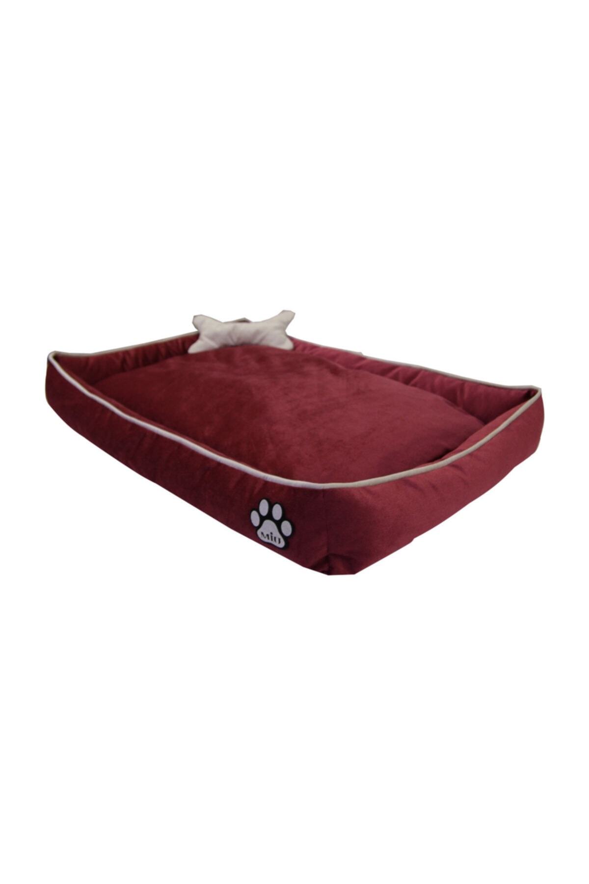 Miu Pets Tay Tüyü Kedi Ve Köpek Yatağı Mercan 15x70x100 cm