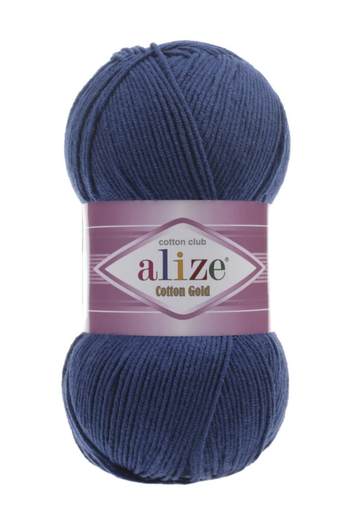 Alize Cotton Gold El Örgü Ipi Kodu 279 Gece Mavisi 1adet Fiyatıdır