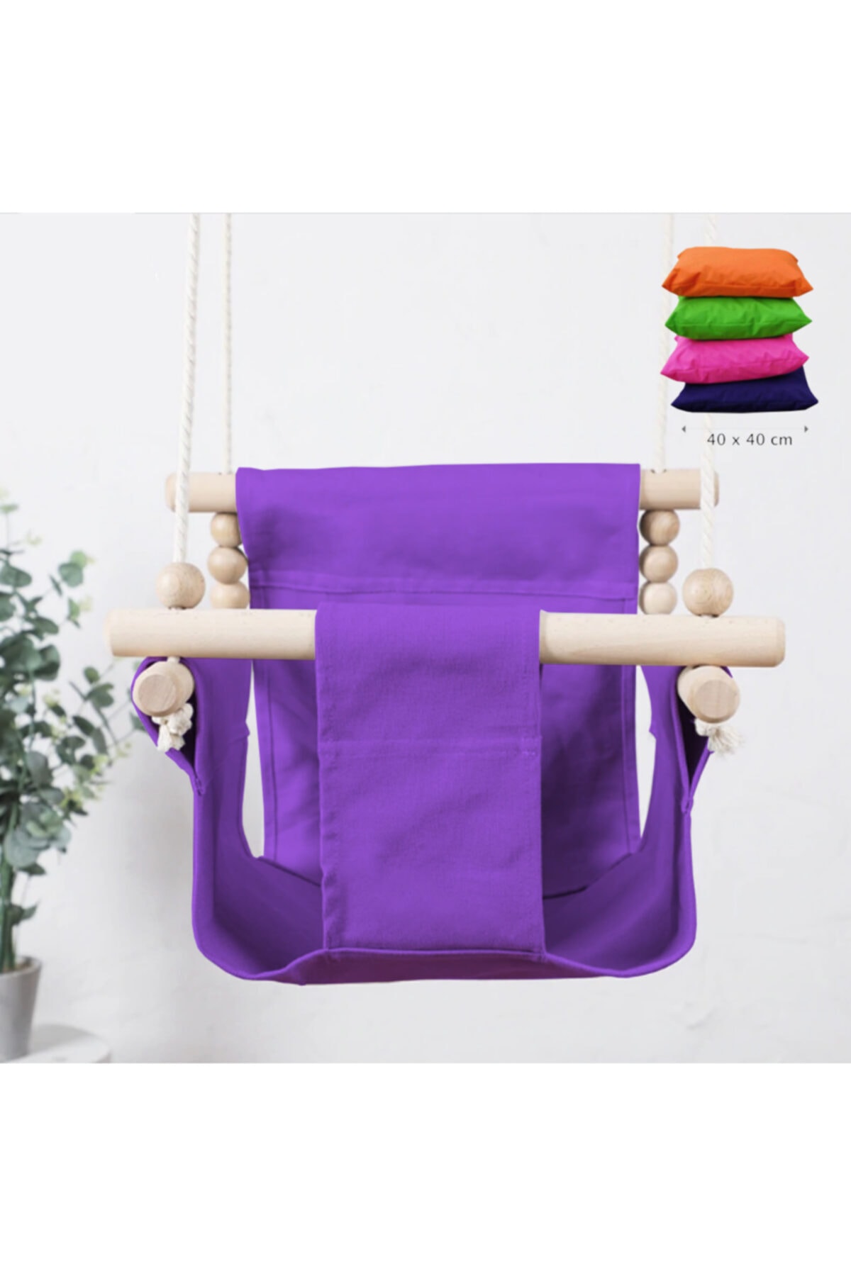 sigoly Çocuk Ahşap Salıncak