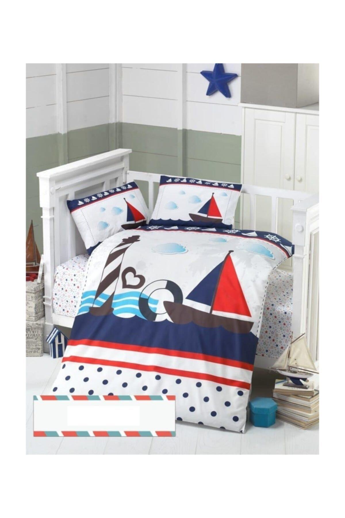 CARWEN TEKSTİL Bebek Nevresim Takımı Dümen