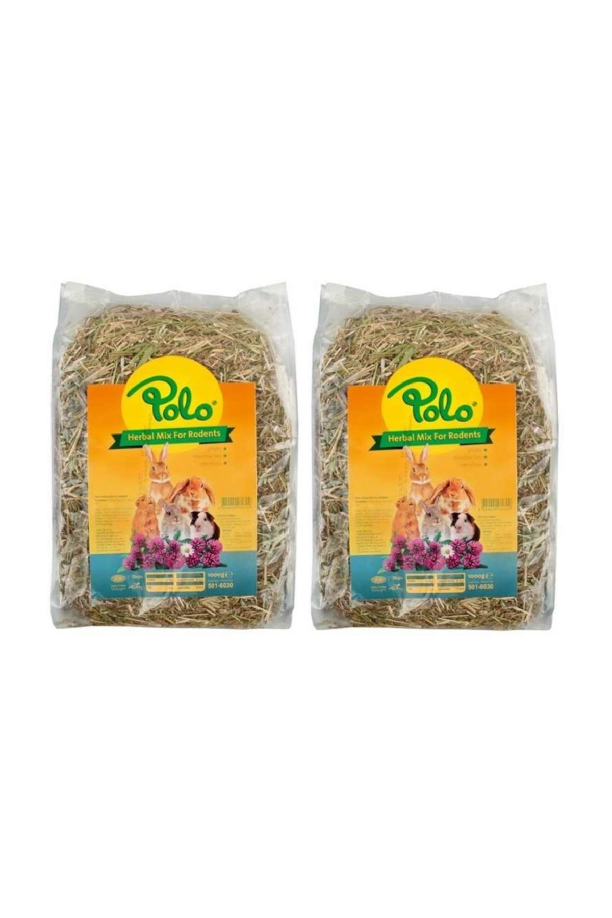 Oripet Polo Herbal Mix For Rodents Kemirgen Otu 1000 gr * 2 Adet