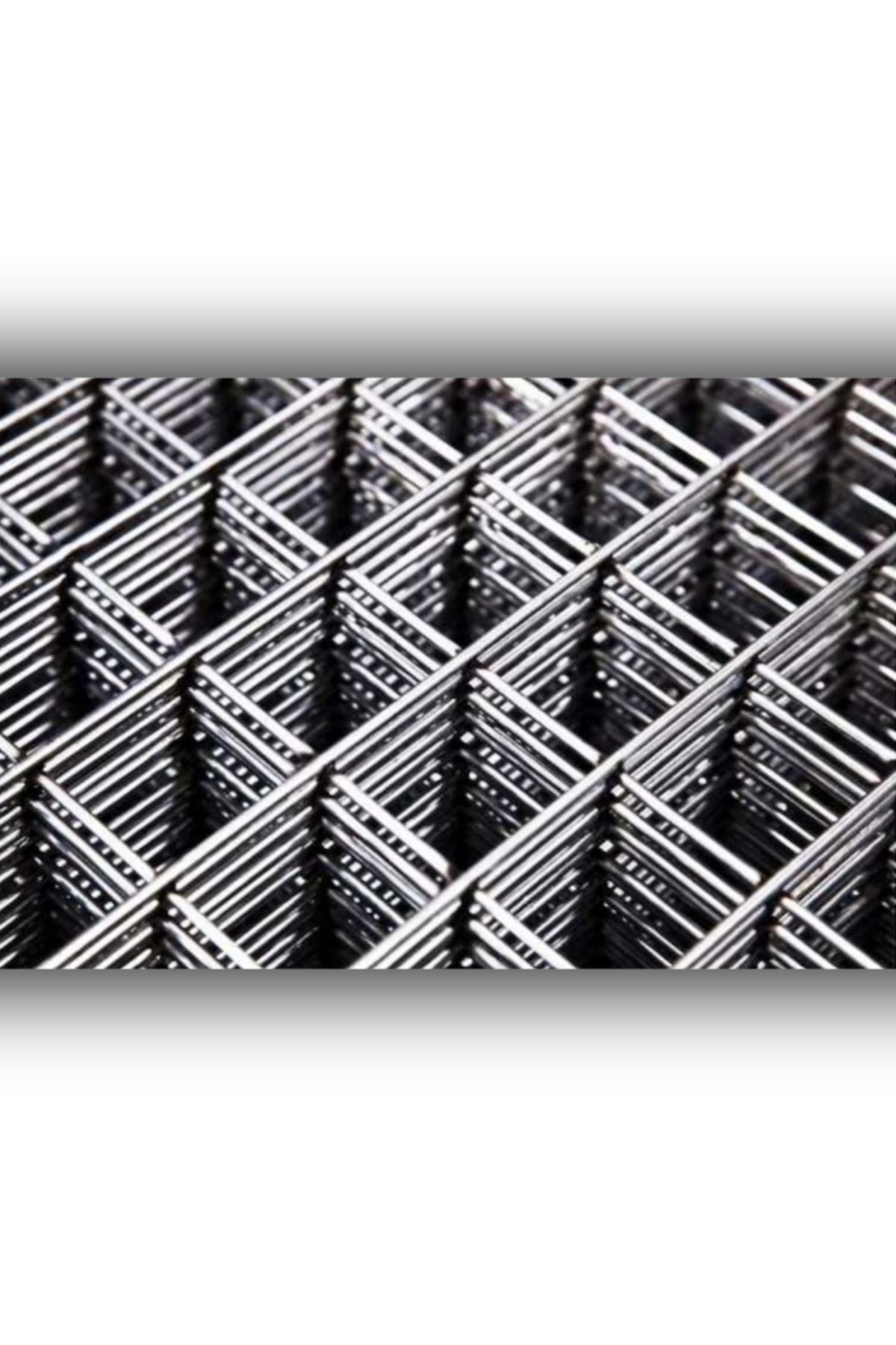 ERSA DEMİR ÇELİK Bahçe Tel Çit 6 X 6 - 3.65 Mm 100 X 200 Galvanizli Kaynaklı Hasır Bahçe Teli Ve Reklam Standı