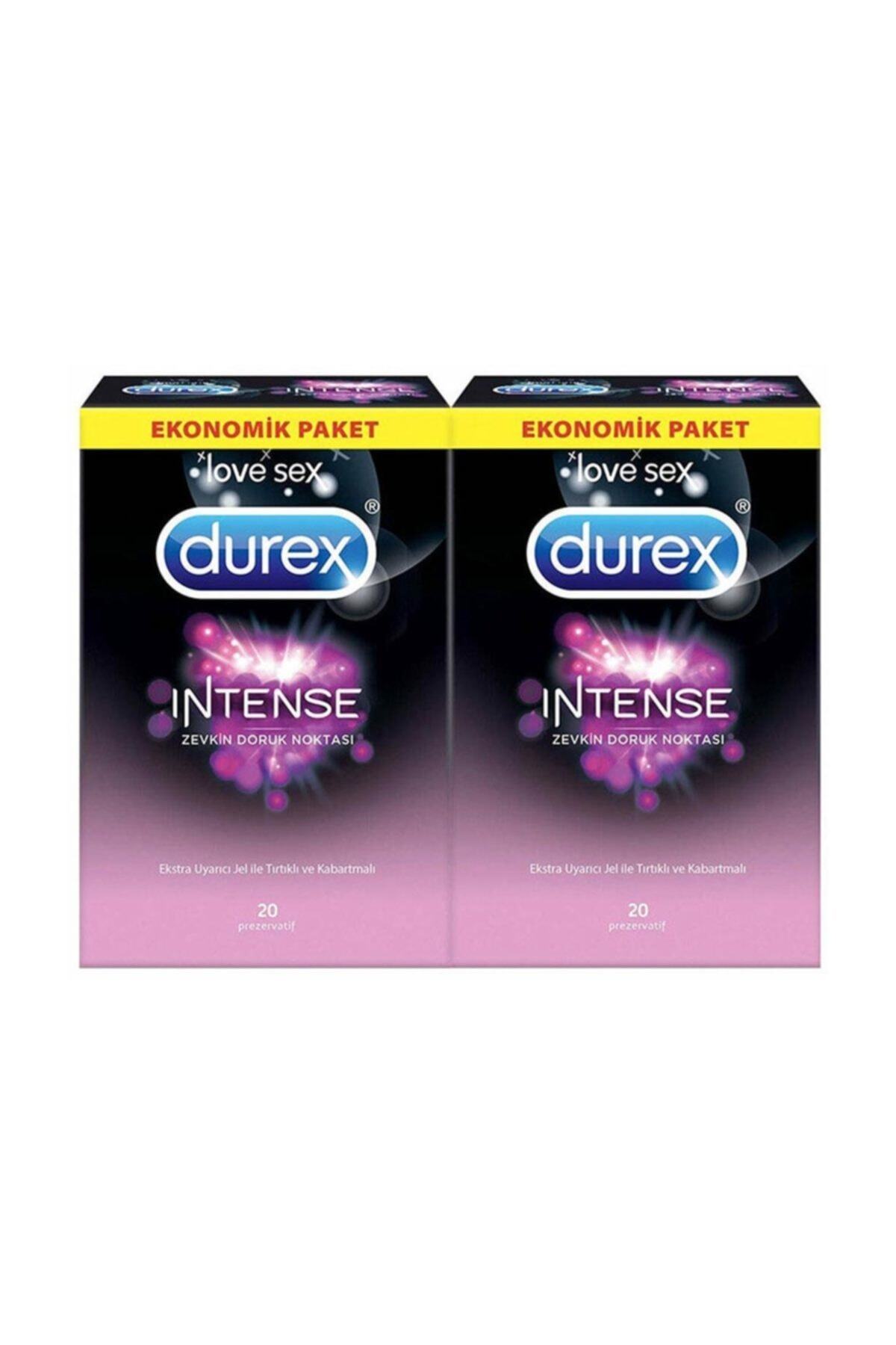 Durex Intense Prezervatif 2x20li