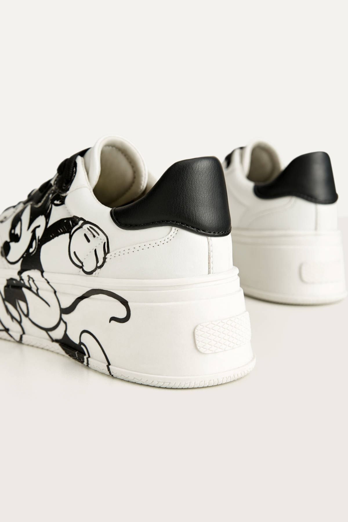 Kadın Beyaz “Mickey Gets Arty” Platform Spor Ayakkabı 11411560