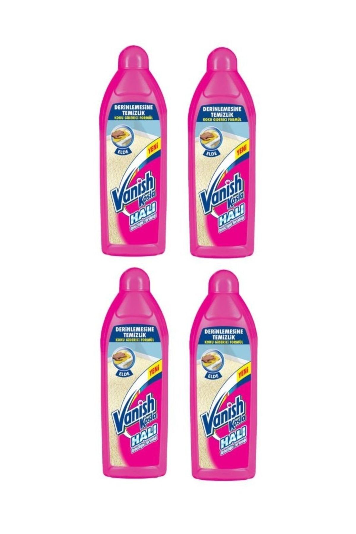 vanish kosla elde hali sampuani 4 adet x 800 ml fiyati yorumlari trendyol