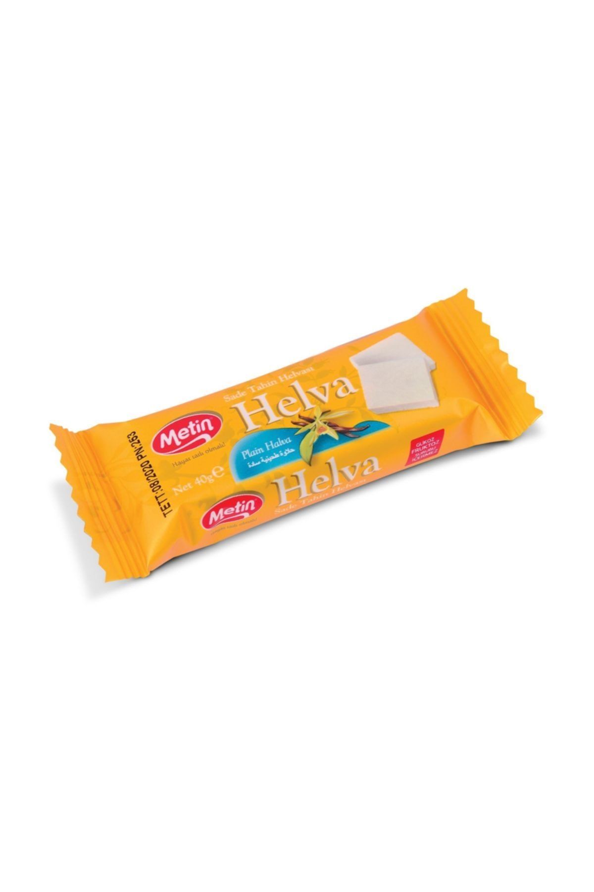 METIN 40 Gr  Paket 20'li Sade Helva (display Kutu) 1*20