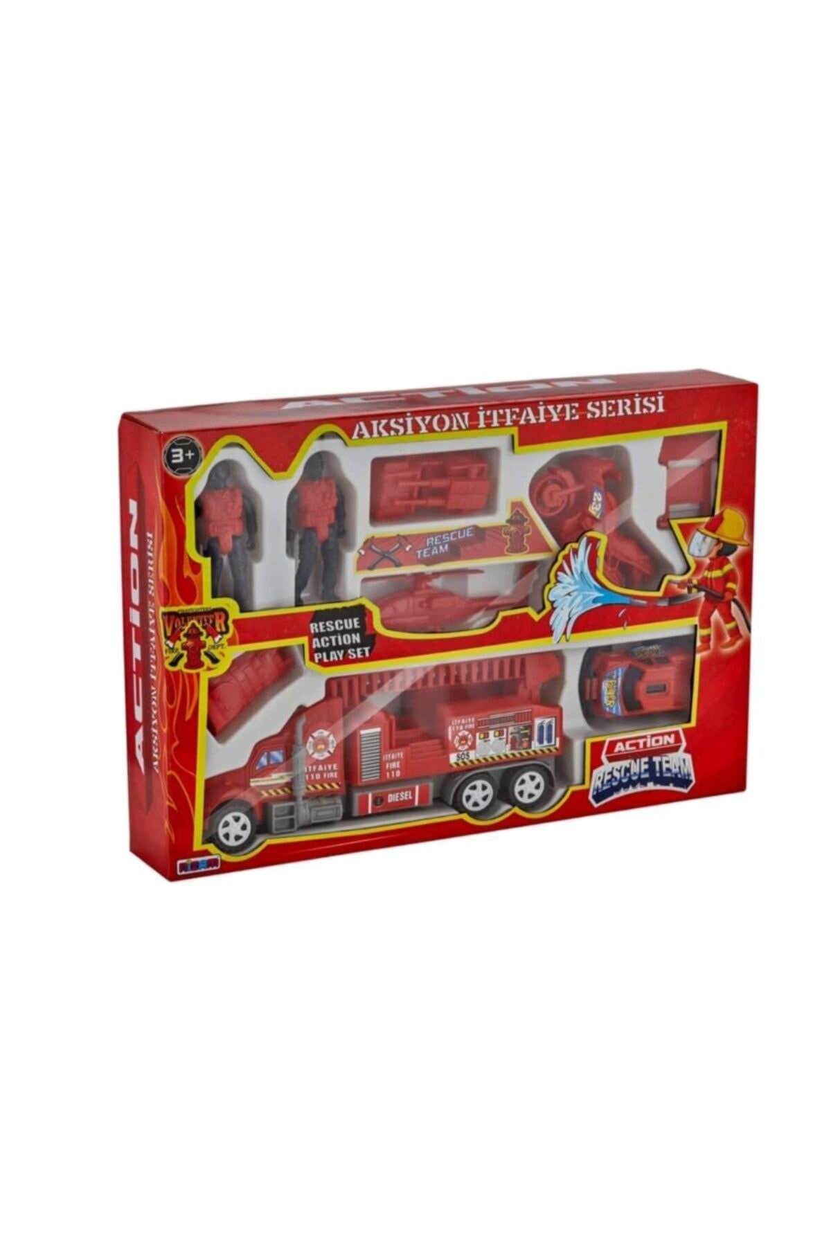 Sas Kutulu Oyuncak Itfaiye Oyun Seti S-263