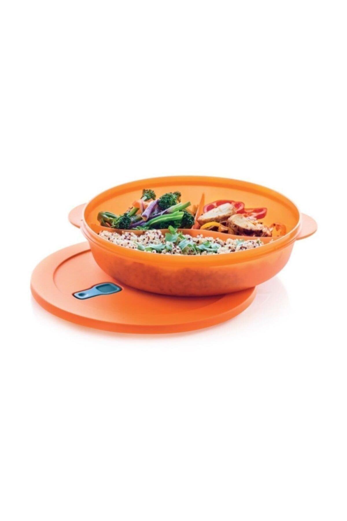 Tupperware Mikro Tabak Bölmeli Mikrodalga Kabı