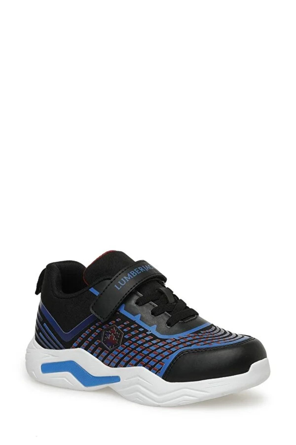 Lumberjack Ren ez 3Fx Lighted Black Velcro Men s Running Shoes