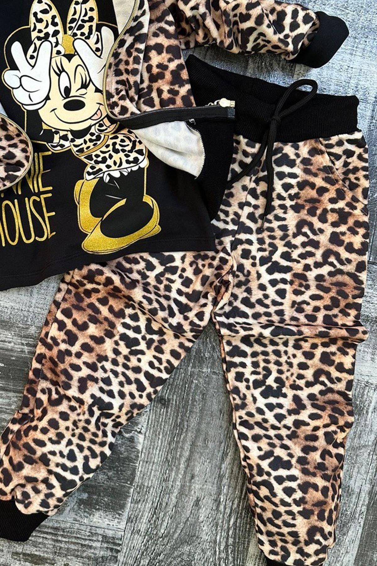 Childrens leopard sale print tracksuit