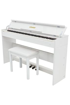 Slp-245 Wh Dijital Konsol Piyano, Bluetooth, Tuş Hassasiyeti, 88 Tuşlu, Kapaklı (KULAKLIK VE TABURE) Image 0
