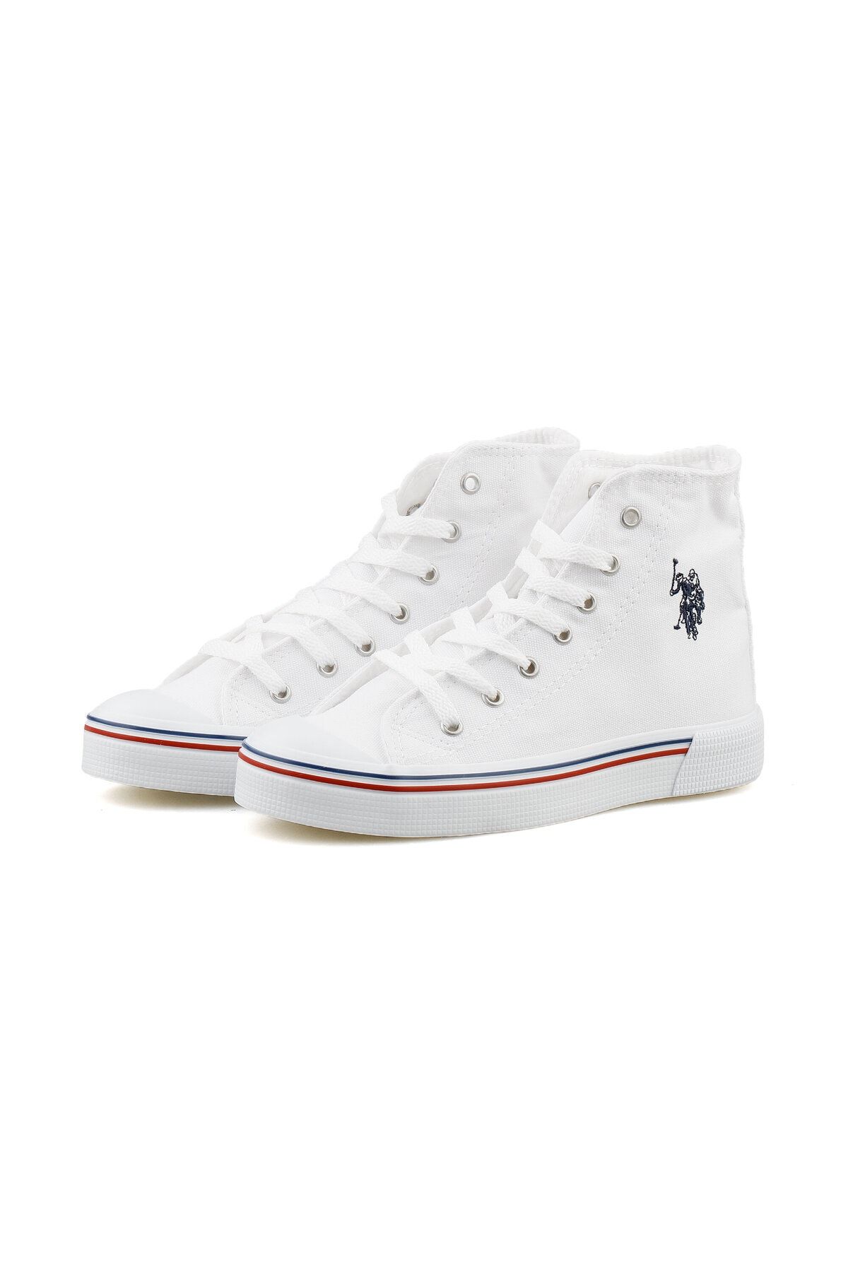 U.S.Polo Assn. White Kadın Günlük Ayakkabı 101341038 Beyaz