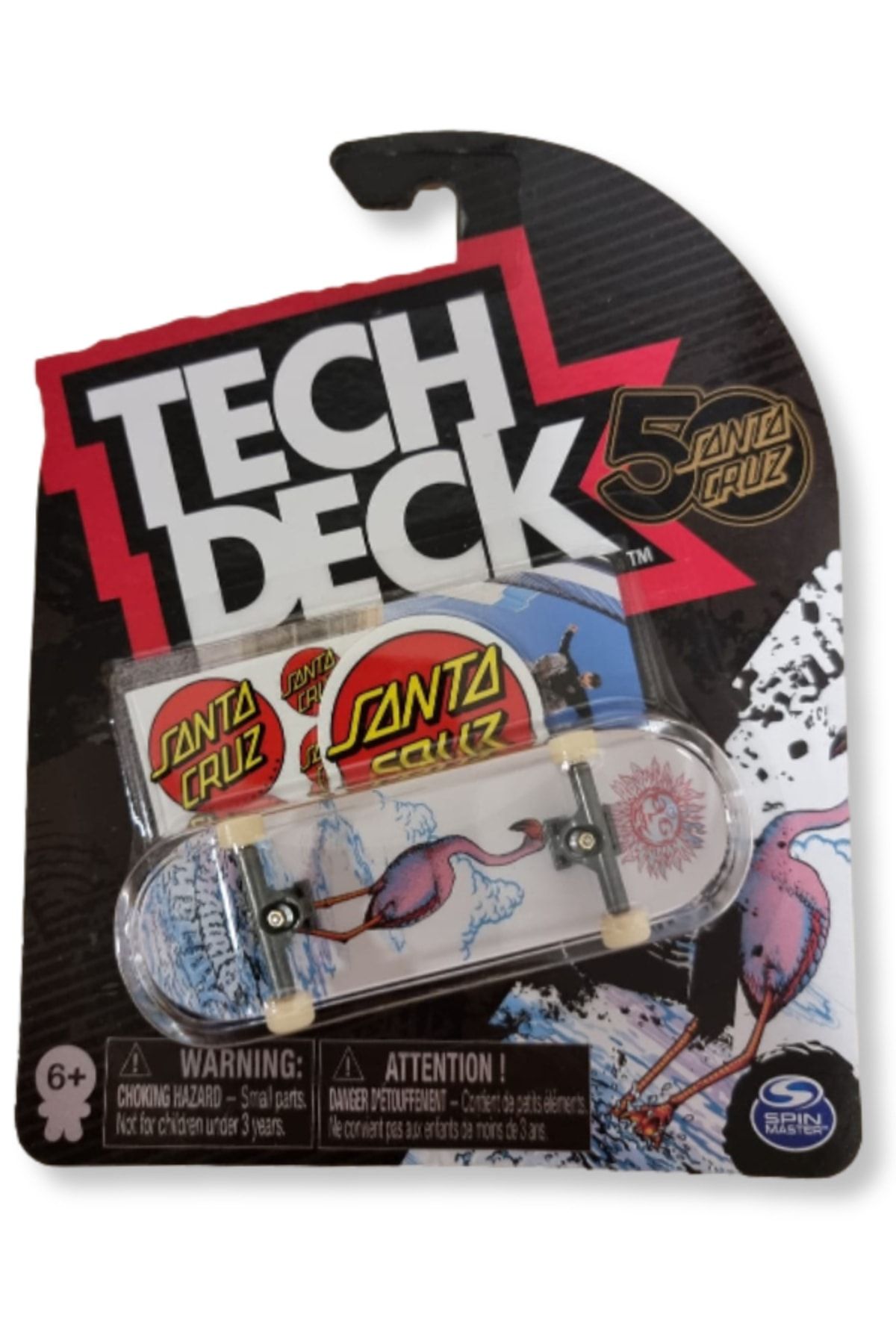 TOYFEST Tech Deck Fingerboard Single Pack 96 mm - 5 Santa Cruz - 3 -  Trendyol