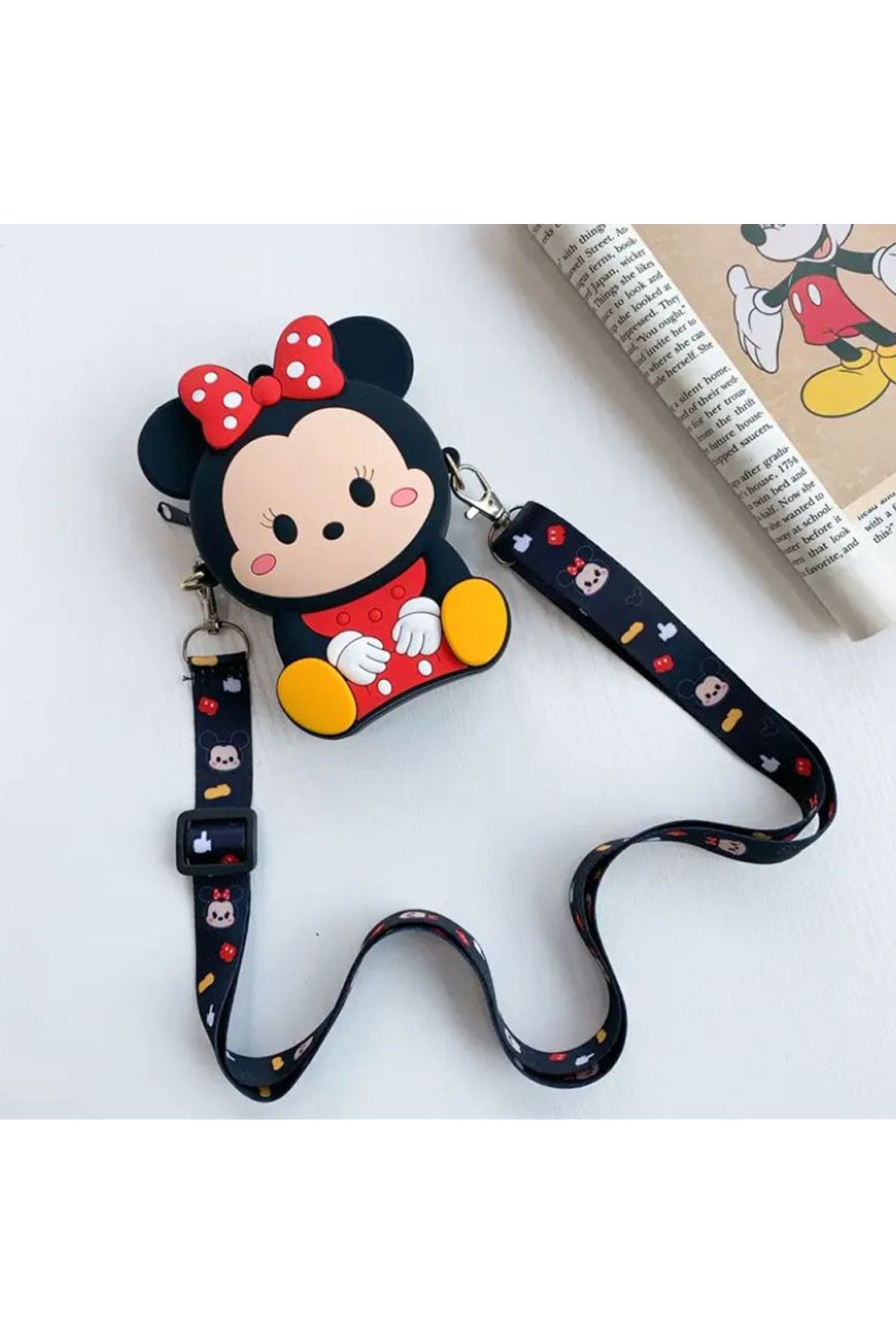 Minnie mouse sling bag top