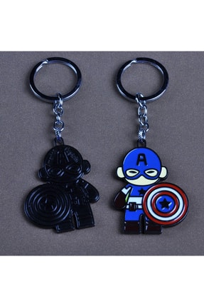 MARVEL KAPTAN AMERİKA METAL ANAHTARLIK Image 0
